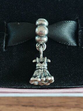 Authentic Pandora Party Girl Dangle Charm – 791031 Sterling Silver